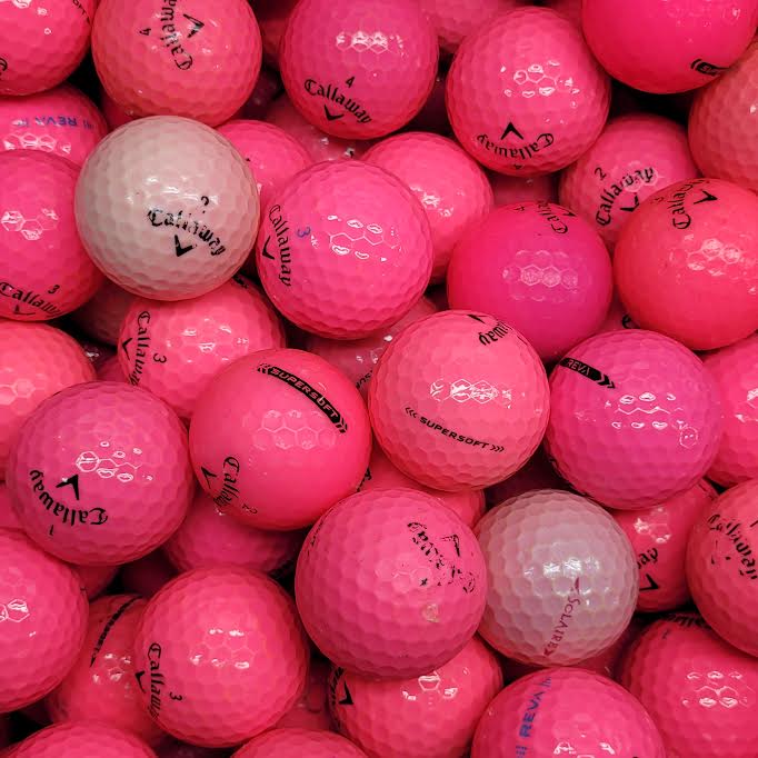 Callaway Ladies Mix Golf Balls - Pink 2A Shag - 36ct