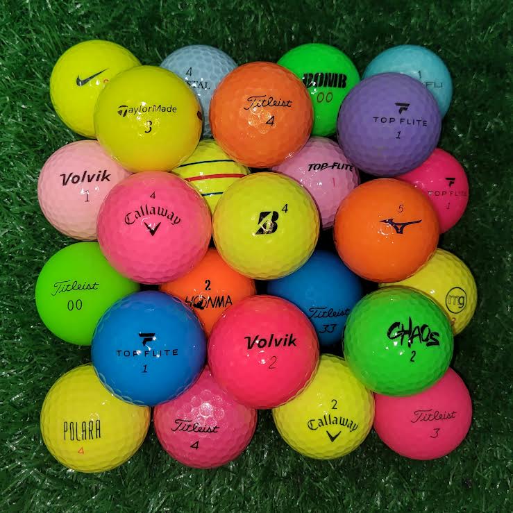 Multicolor Golf Balls – Fun, High-Performance, Premium – iLovetoGolf