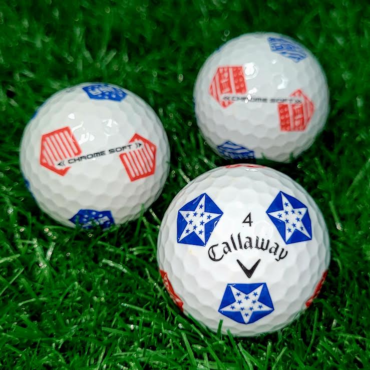 Callaway Chrome Soft Truvis - Stars & Stripes [USA] - 1 Dozen