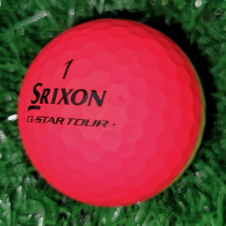 Srixon Q-Star Tour Divide - Matte Red / Yellow