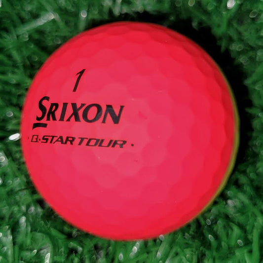 Srixon Q-Star Tour Divide - Matte Red / Yellow