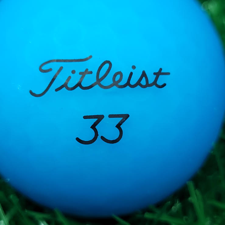 Blue_Matte_Titleist_Velocity_Used_Golf_Balls - iLovetoGolf