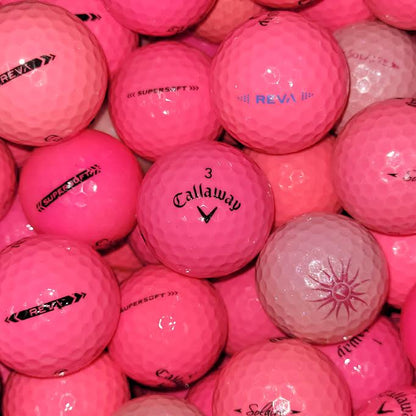 Callaway Ladies Mix Golf Balls - Pink 2A Shag - 36ct