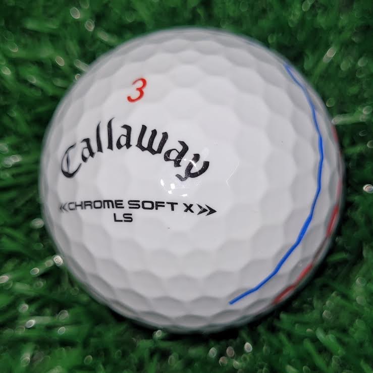 Callaway Chrome Soft X LS Triple Track Golf Balls - 1 Dozen