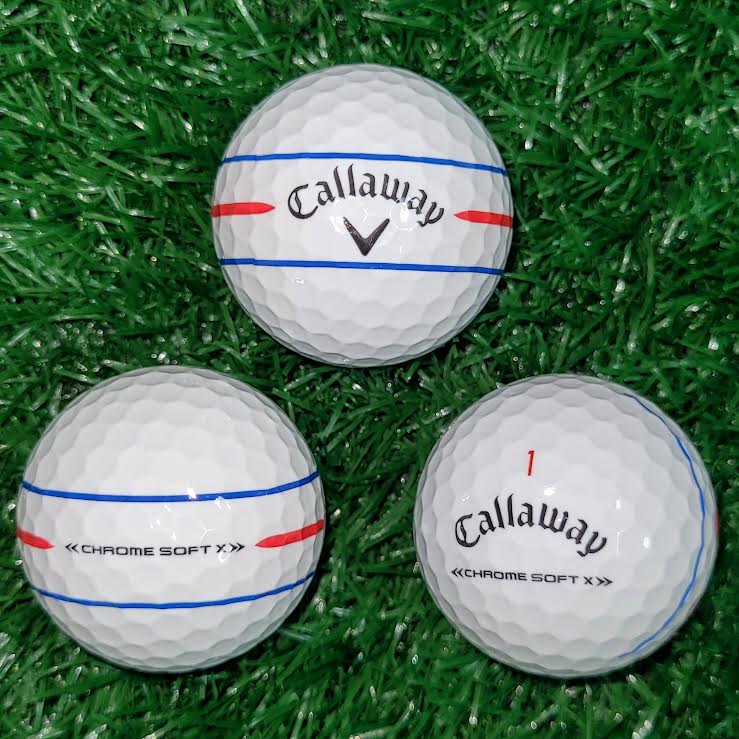 Callaway Chrome Soft X Triple Track Golf Balls - 1 Dozen