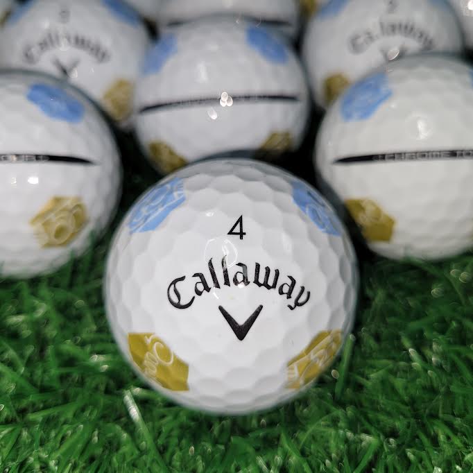 Callaway Good Good TruTrack Golf Balls - Blue / Gold - 1 Dozen