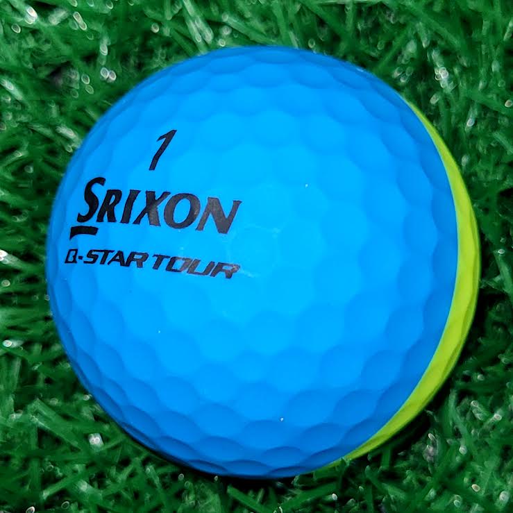 Srixon Q-Star Tour Divide - Matte Blue / Yellow