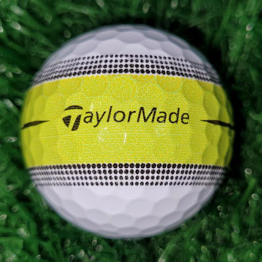 Lime_Green_TaylorMade_Tour_Response_Stripe_Used_Golf_Balls - iLovetoGolf