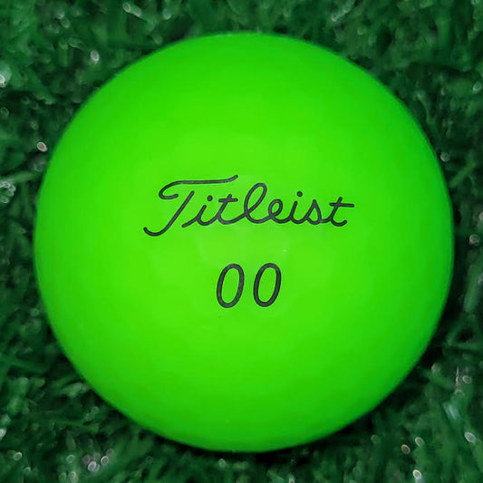 Matte_Green_Titleist_Velocity_Used_Golf_Balls - iLovetoGolf