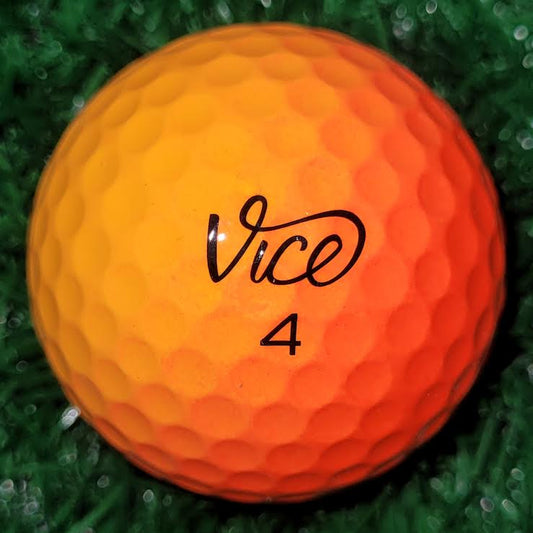 Orange_Red_Vice_Fade_Used_Golf_Balls - iLovetoGolf