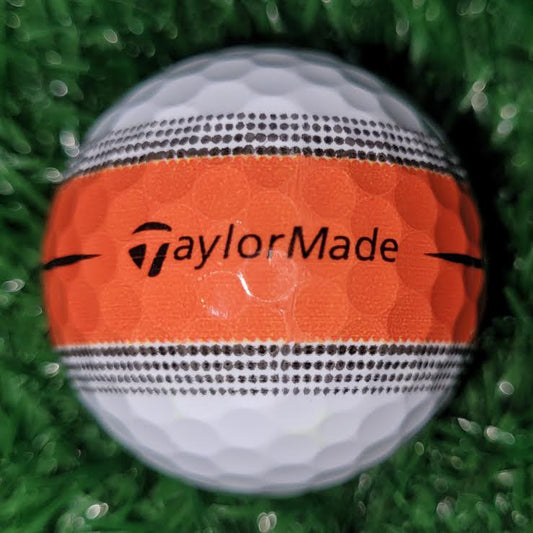Orange_TaylorMade_Tour_Response_Stripe_Used_Golf_Balls - iLovetoGolf