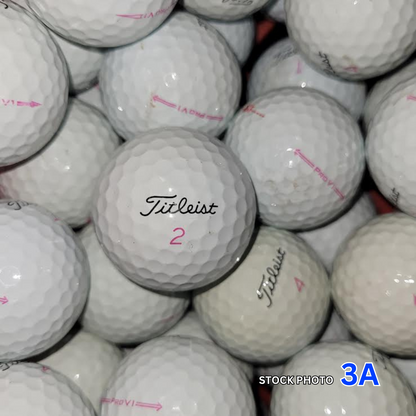 Titleist Pro V1 Golf Balls - Pink - 1 Dozen