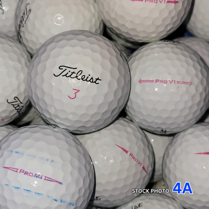Titleist Pro V1 Golf Balls - Pink - 1 Dozen