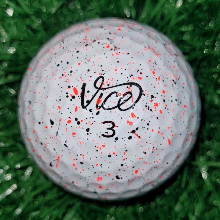 Red_Black_Vice_Drip_Used_Golf_Balls - iLovetoGolf