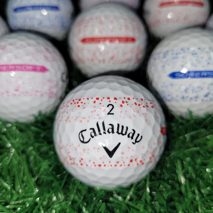 Callaway Supersoft Splatter 360 - Color Mix - 1 Dozen