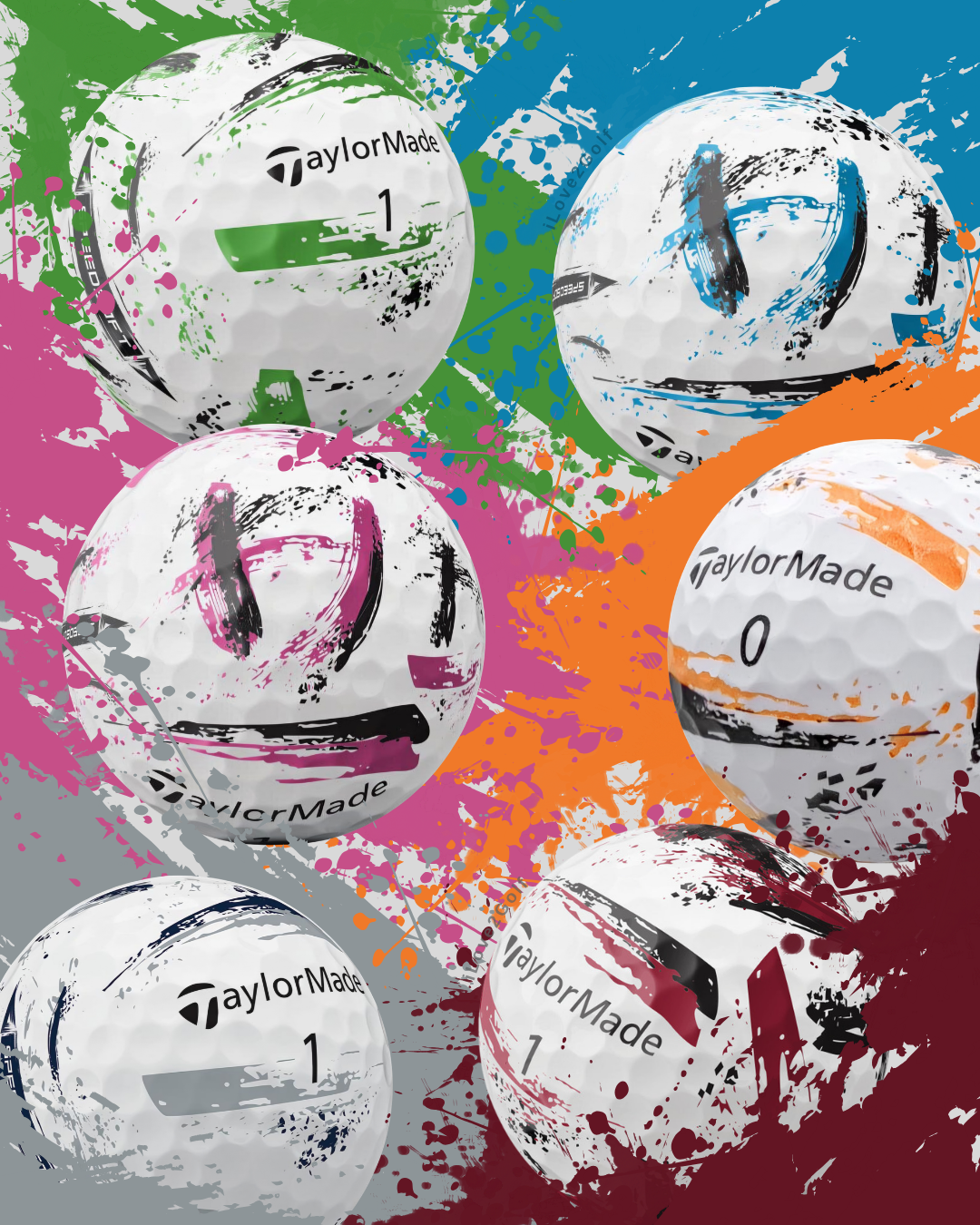 TaylorMade_Ink_Golf_Balls - iLovetoGolf