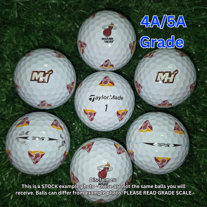 TaylorMade_Miami_Heat_Pix_Logo_Used_Golf_Balls - iLovetoGolf