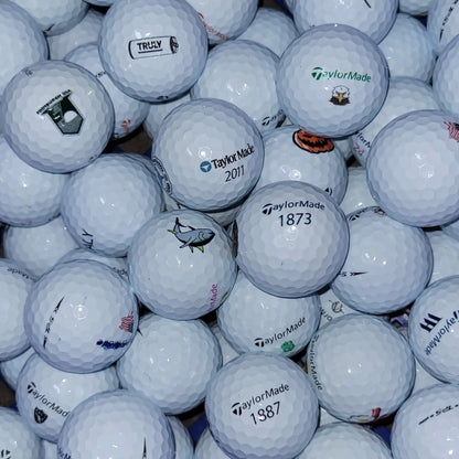 TaylorMade_TP5_X_Logo_Mixed_Used_Golf_Balls_Logos - iLovetoGolf