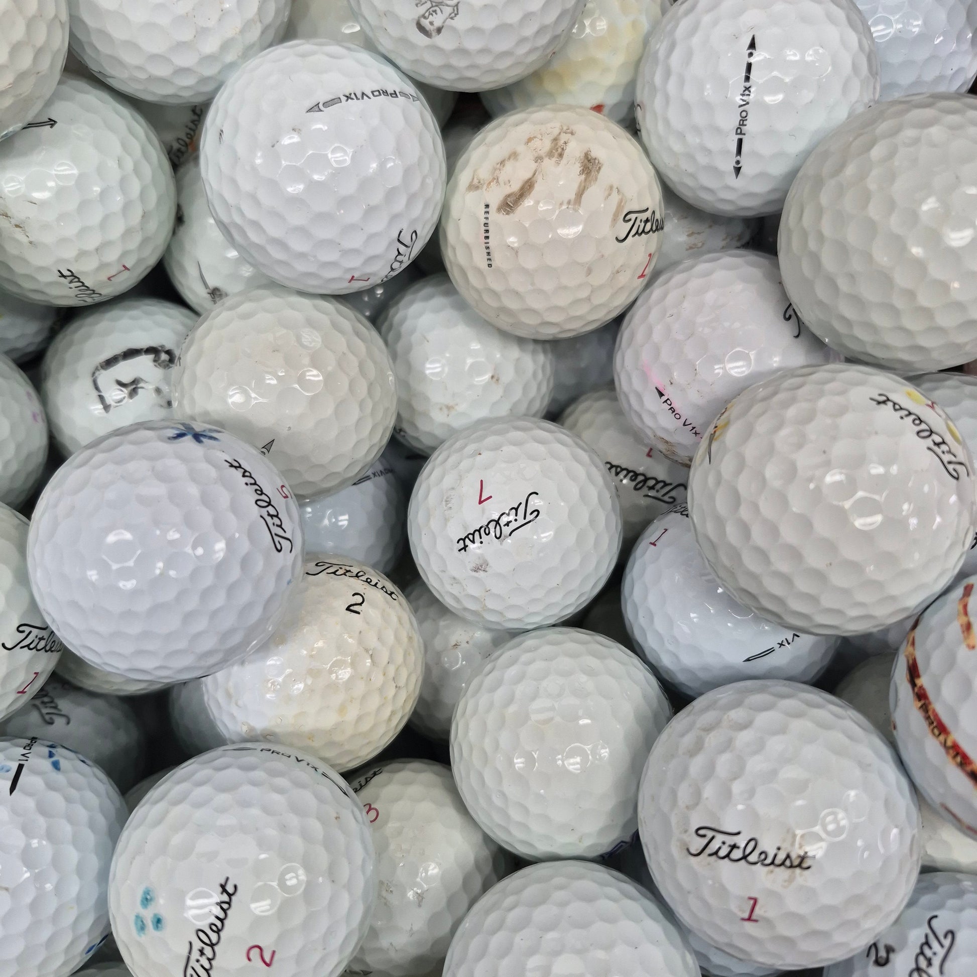 Titleist_ProV1x_Shag_Golf_Balls_2A_Grade - iLovetoGolf