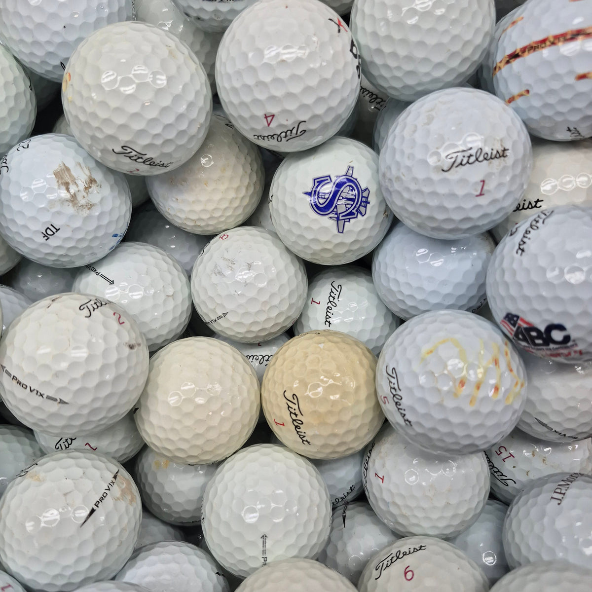 Titleist_ProV1x_Used_Golf_Balls_2A_Shag_Grade - iLovetoGolf