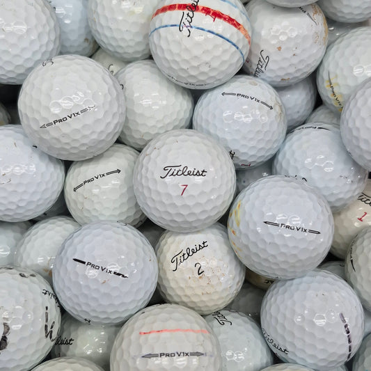 Titleist_Pro_V1x_Used_Golf_Balls_2A_Shag_Grade - iLovetoGolf