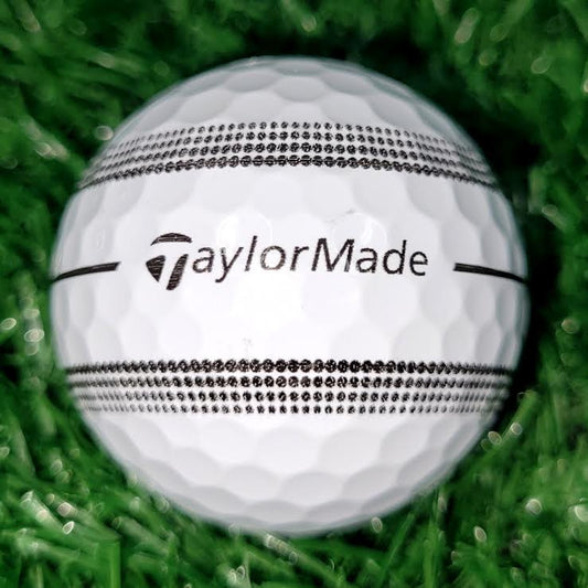 White_TaylorMade_Tour_Response_Stripe_Used_Golf_Balls - iLovetoGolf