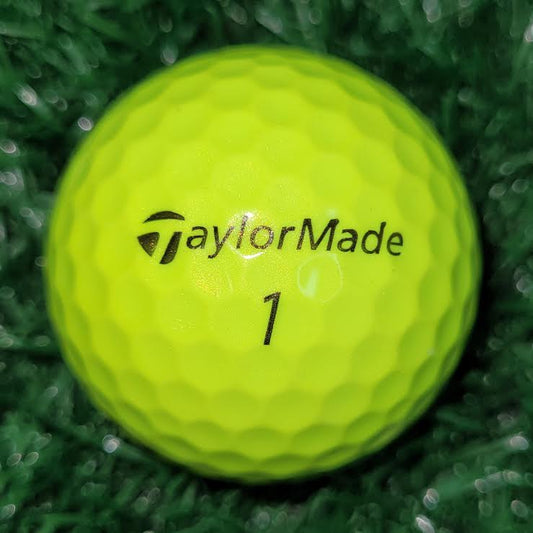 Yellow_TaylorMade_Used_Golf_Balls - iLovetoGolf