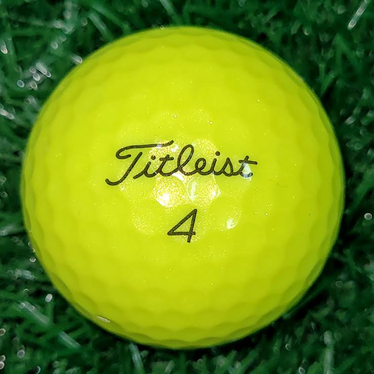 Yellow_Titleist_Pro_V1_Used_Golf_Balls - iLovetoGolf