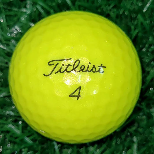 Yellow_Titleist_Pro_V1_Used_Golf_Balls - iLovetoGolf