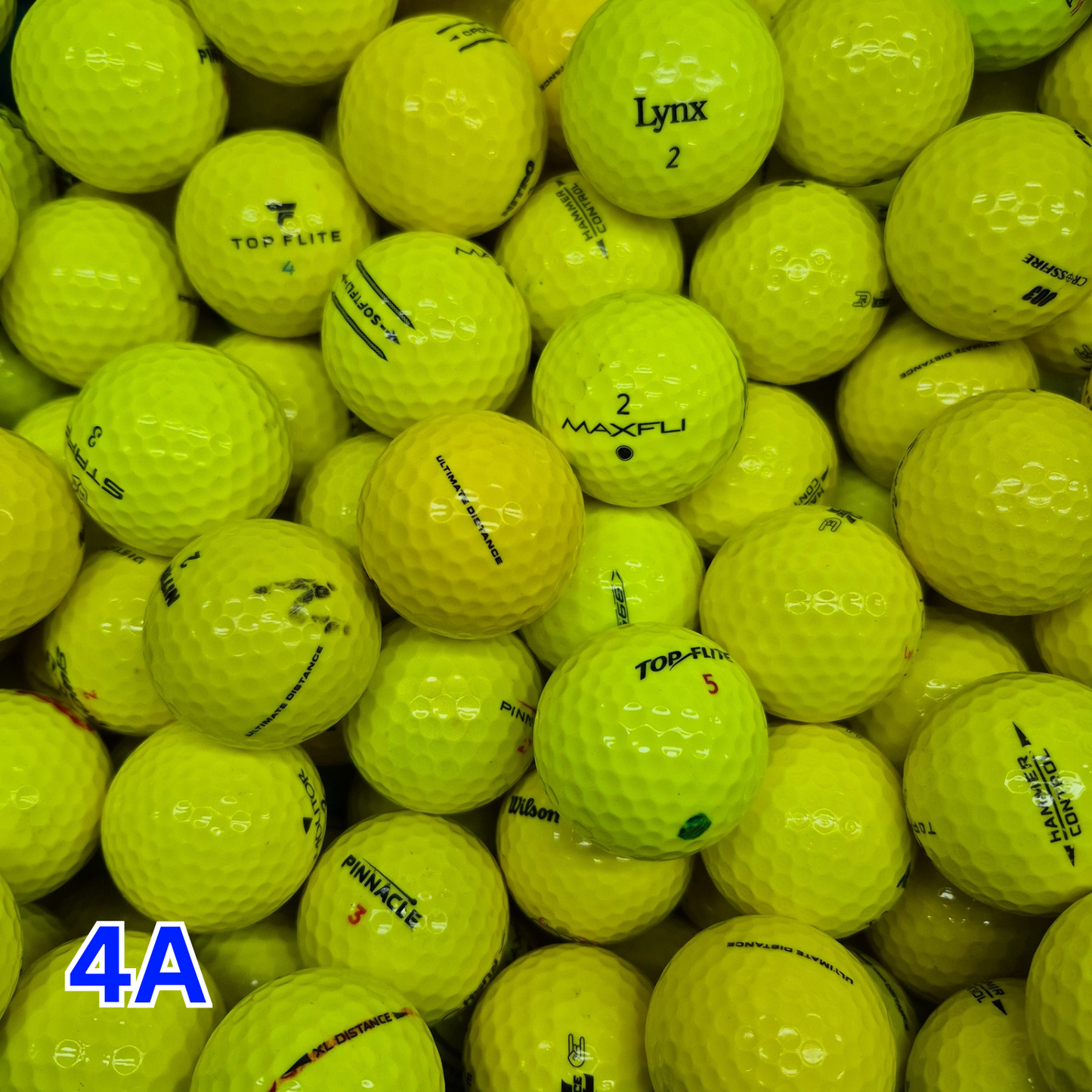 Yellow_Value_Mix_Used_Golf_Balls_4A_Grade - iLovetoGolf