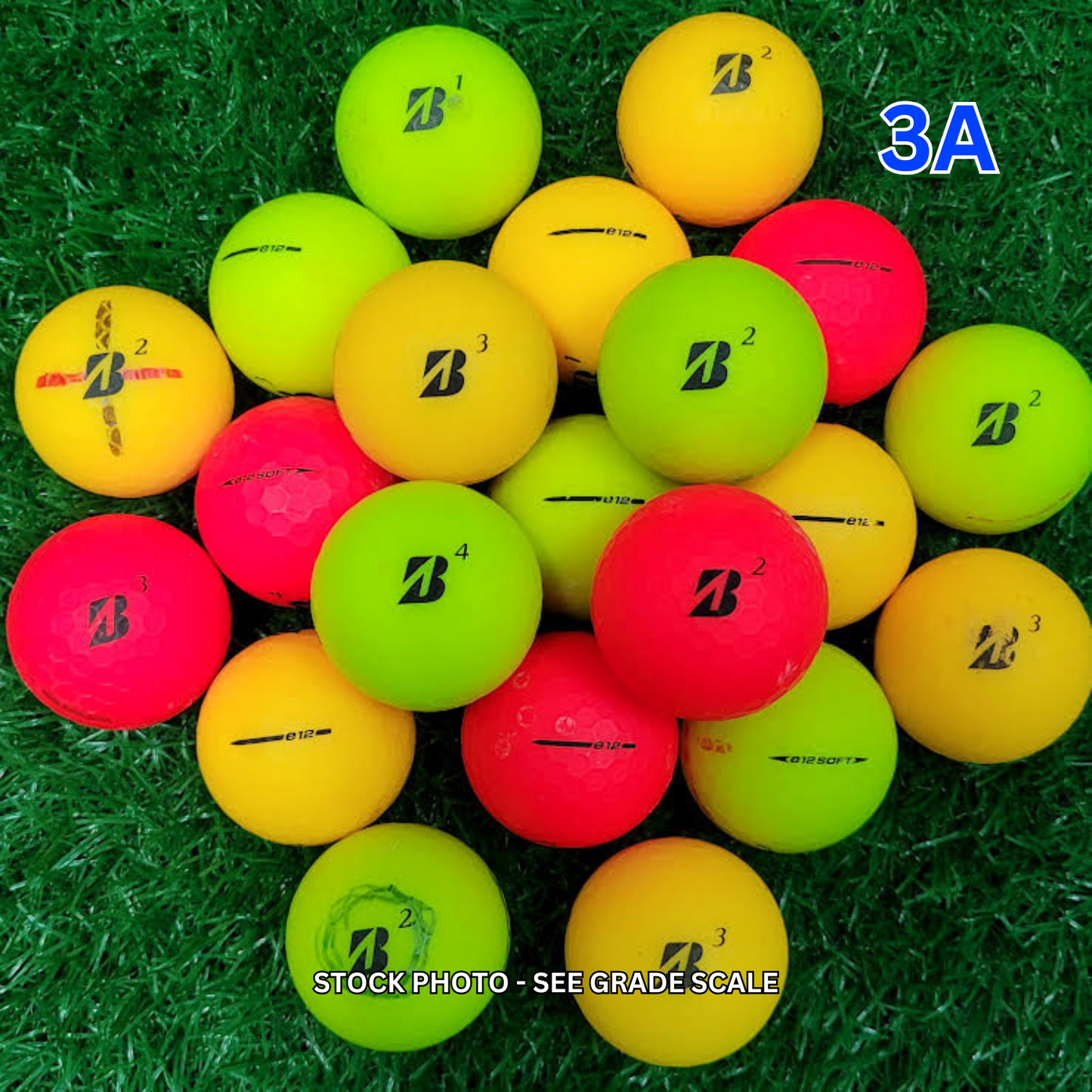 Bridgestone e12 - Matte Color Mix - 1 Dozen