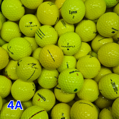 Value Assorted Mix Golf Balls - Yellow - 100ct
