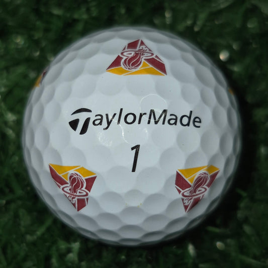 TaylorMade Pix Miami Heat Logo