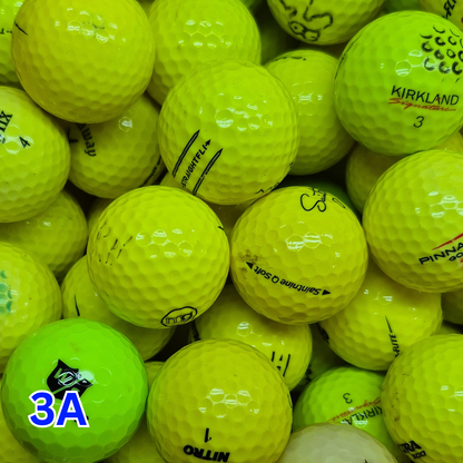 Value Assorted Mix Golf Balls - Yellow - 100ct