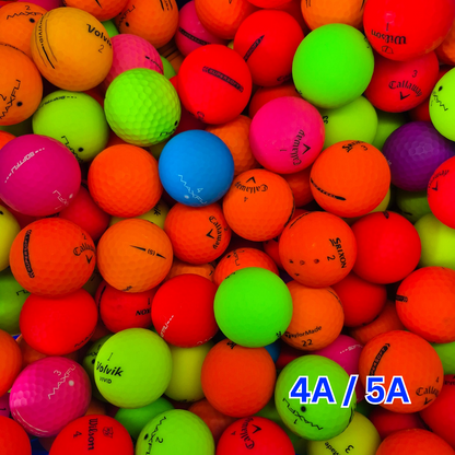 Premium Assorted Color Mix Golf Balls – Matte
