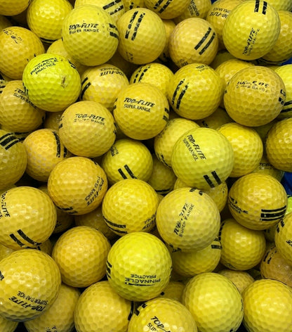 Yellow Range Practice Balls Shag Golf Balls - 100ct