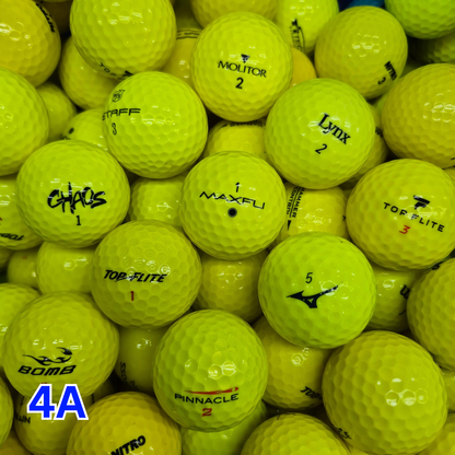 Value Assorted Mix Golf Balls - Yellow - 100ct
