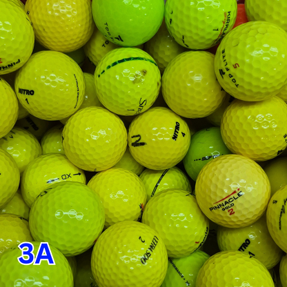 Value Assorted Mix Golf Balls - Yellow - 100ct